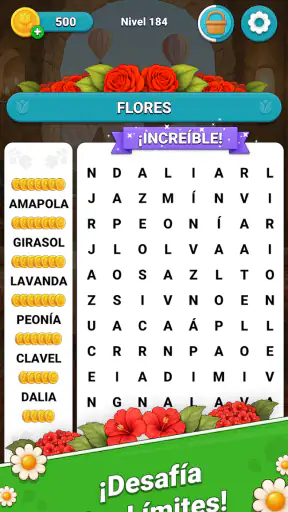 Blossom Word Search screenshot