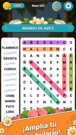 Blossom Word Search screenshot