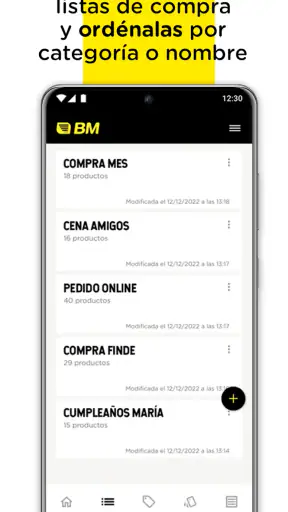 BM Supermercados screenshot