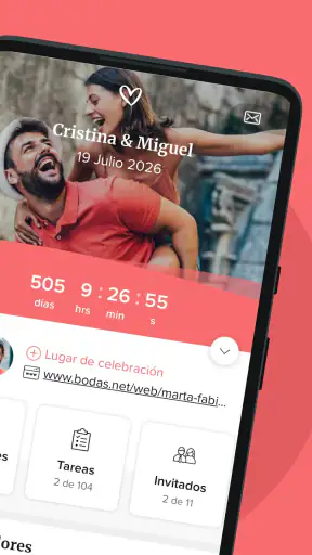 Bodas.net screenshot