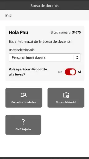 Borsa Docent EDF screenshot