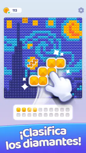 Brilliant Sort: Puzle diamante screenshot
