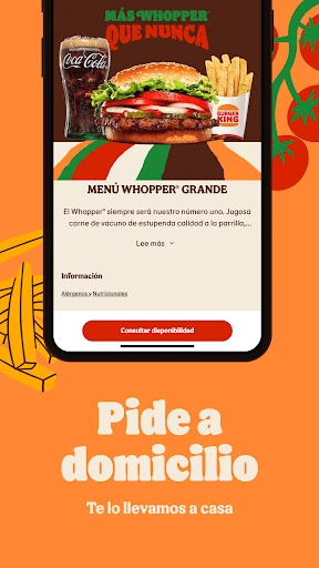 Burger King España screenshot