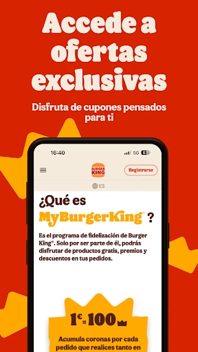 Burger King España screenshot
