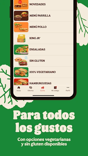 Burger King España screenshot
