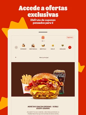 Burger King España screenshot