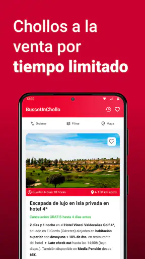Buscounchollo - Ofertas Viajes screenshot