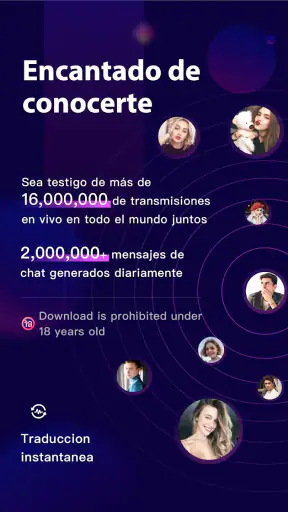 BuzzCast - Live Video Chat App screenshot