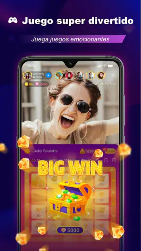 BuzzCast - Live Video Chat App screenshot