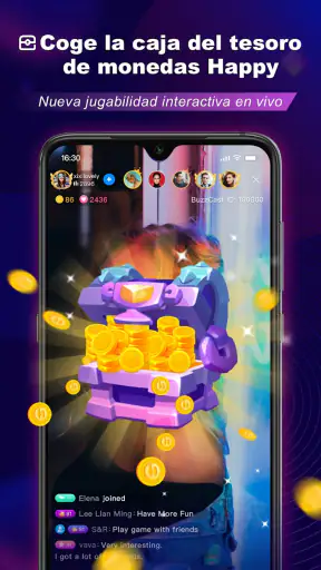 BuzzCast - Live Video Chat App screenshot