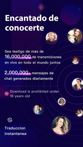BuzzCast - Live Video Chat App screenshot