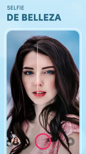 Cámara belleza editor fotos AI screenshot
