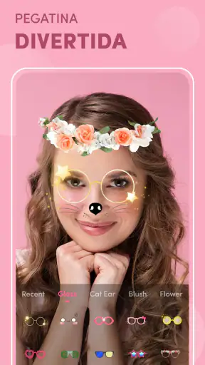 Cámara belleza editor fotos AI screenshot