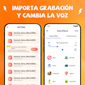 Cambiador de Voz con Efectos screenshot