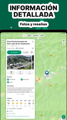 Campernight: camper y camping screenshot