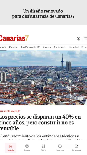 Canarias7 screenshot