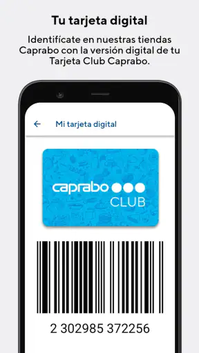 Caprabo screenshot