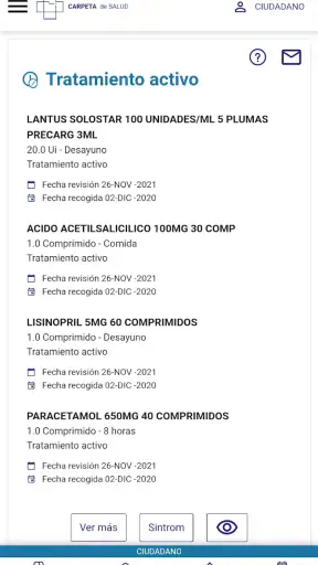 Carpeta de Salud - Osakidetza screenshot