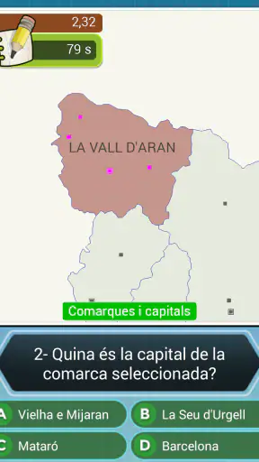 Catalunya Comarques Geografia screenshot