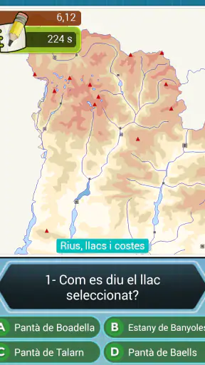 Catalunya Comarques Geografia screenshot