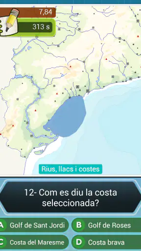 Catalunya Comarques Geografia screenshot