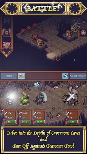 Cave Heroes: Idle RPG screenshot