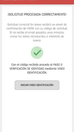 Certificado Digital con DNI screenshot