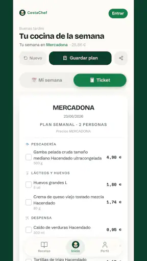 CestaChef screenshot