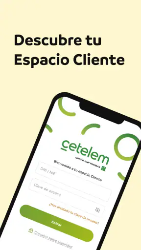 Cetelem | Banca online screenshot