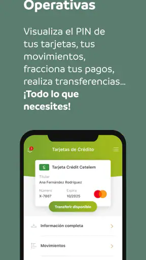 Cetelem | Banca online screenshot