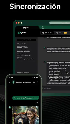 IA Chatbot en Español – Genie screenshot