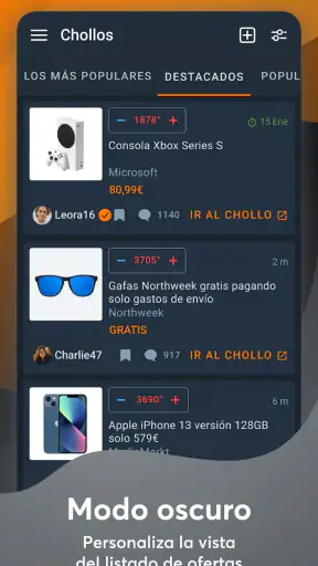 Chollometro – Chollos, ofertas screenshot