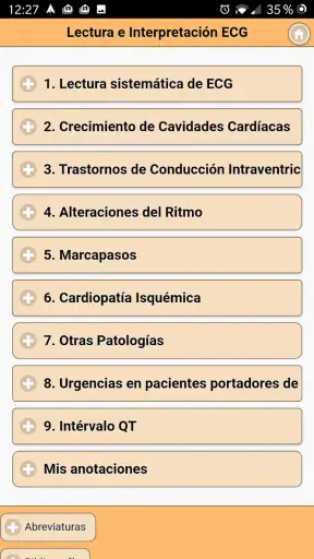 Chuletario Urgencias EH screenshot