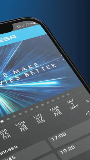 Cinesa App screenshot