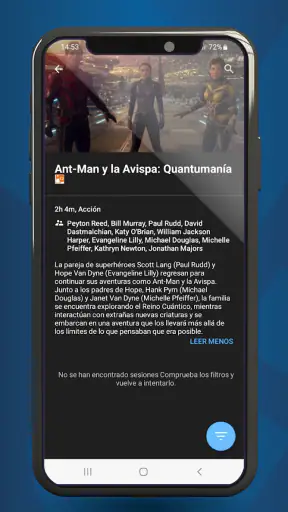 Cinesa App screenshot