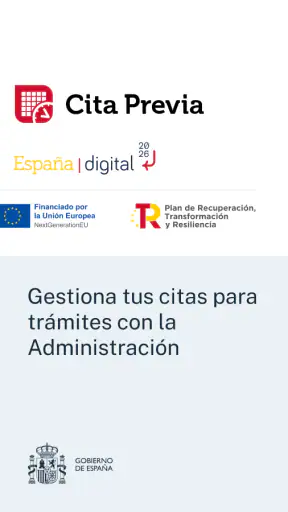 Cita Previa AGE screenshot