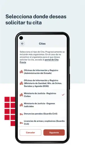 Cita Previa AGE screenshot