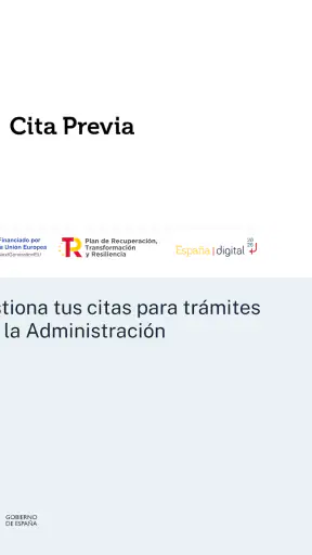 Cita Previa AGE screenshot