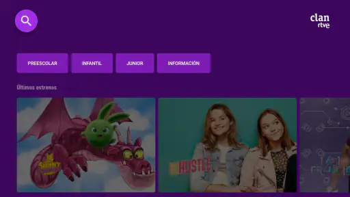 Clan RTVE Android TV screenshot