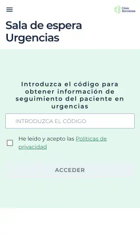 Clínic Barcelona screenshot