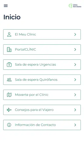 Clínic Barcelona screenshot