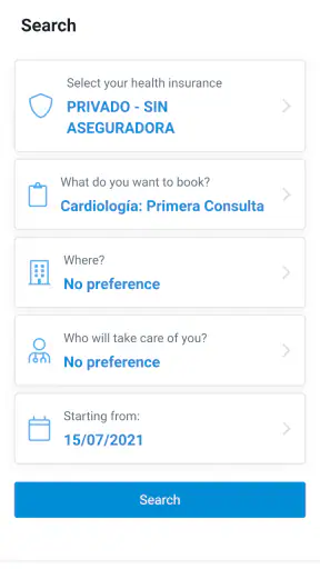 Clínica Sastre screenshot