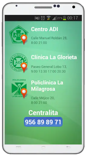 Clínicas ADI screenshot