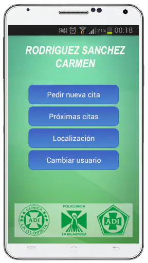 Clínicas ADI screenshot