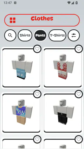 Clothes Skins For Roblox screenshot