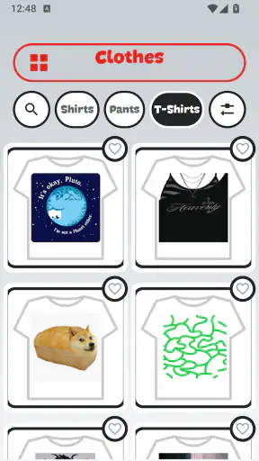 Clothes Skins For Roblox screenshot