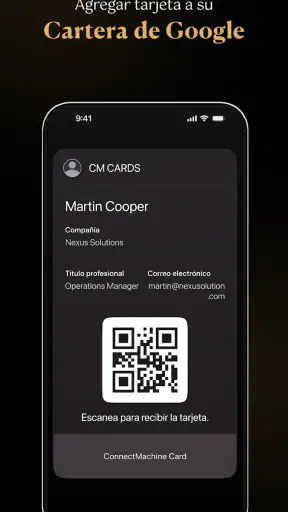 CM: Digital Business Card screenshot
