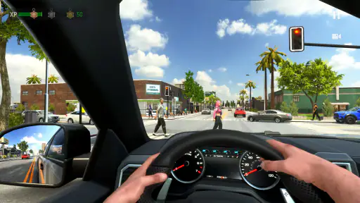 Coche Conducción Juegos línea screenshot
