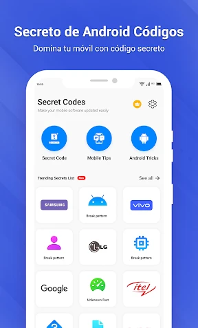 Código secreto para Android screenshot