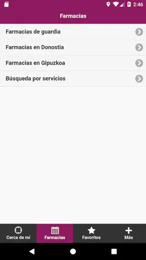 COF Gipuzkoa screenshot